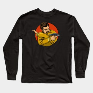 Captain Ron Long Sleeve T-Shirt